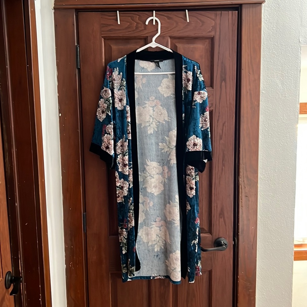 Crushed Velvet Cardigan